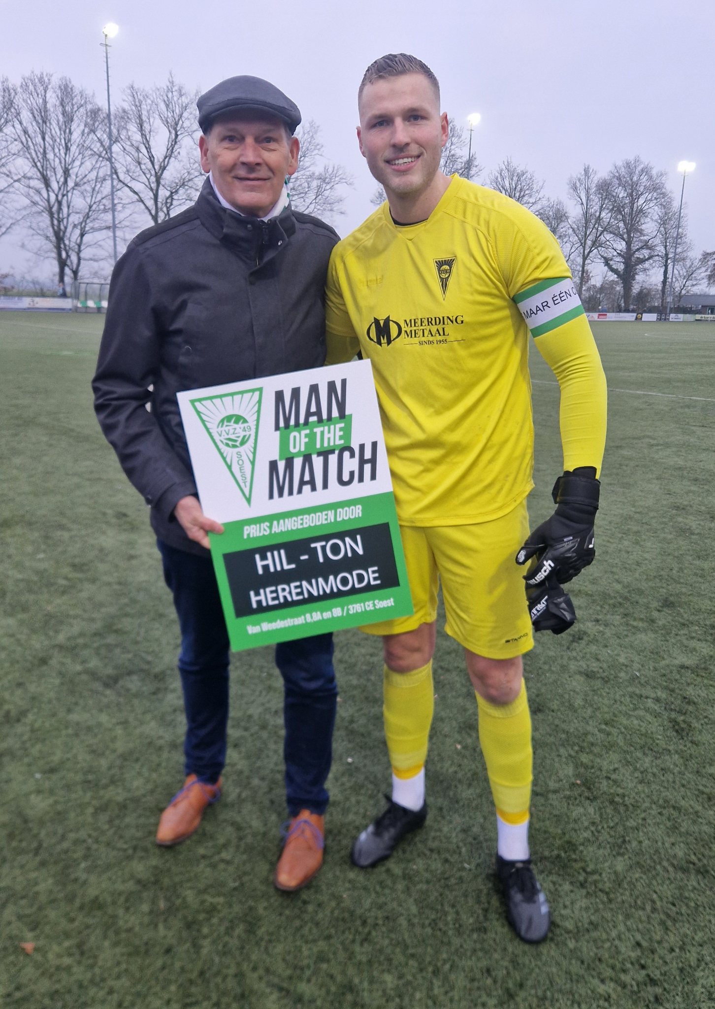 Daan van der Vliet MotM in wedstrijd tegen de Posthoorn