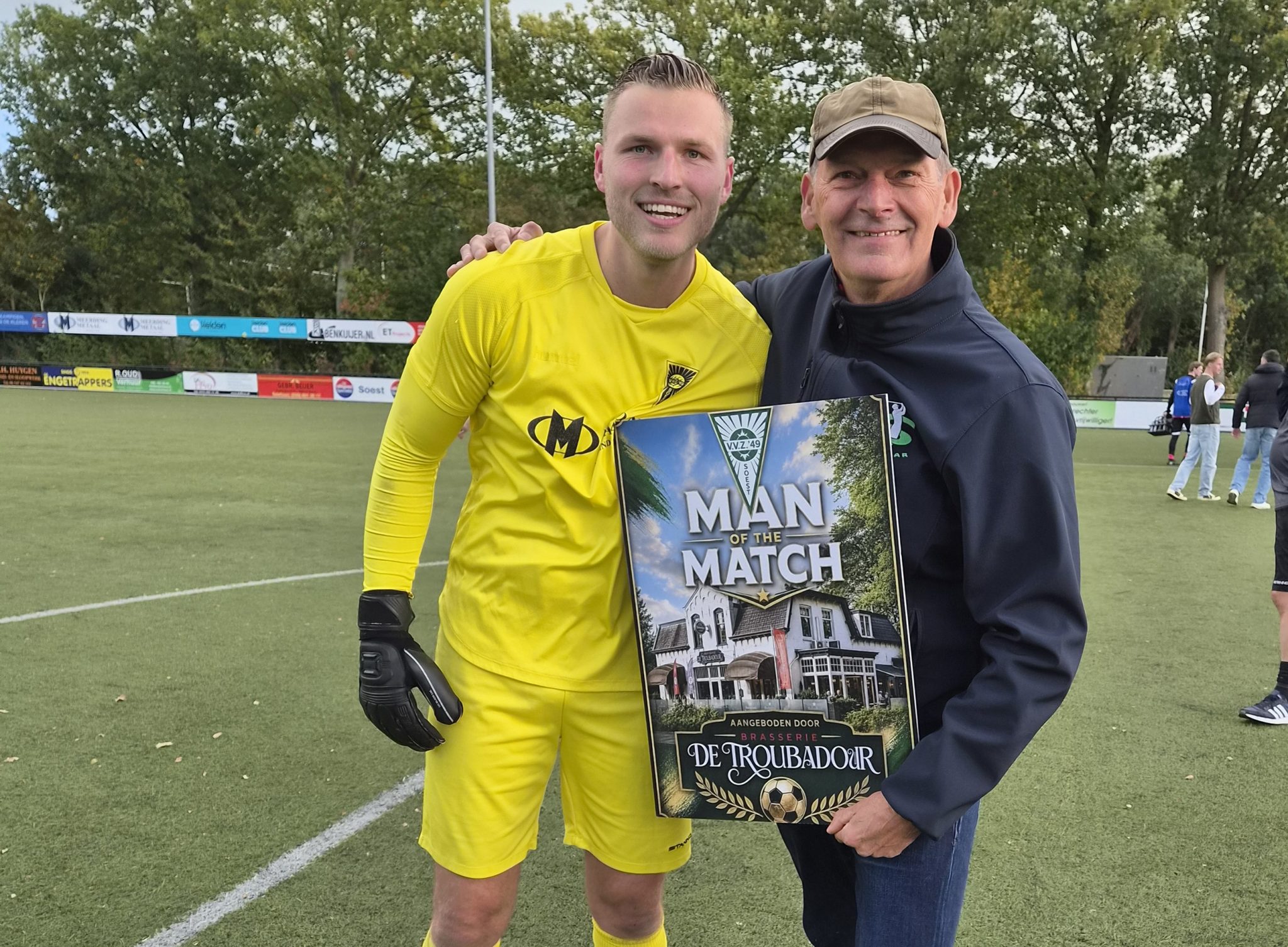 Daan van der Vliet MotM in bekerwedstrijd tegen VVJ