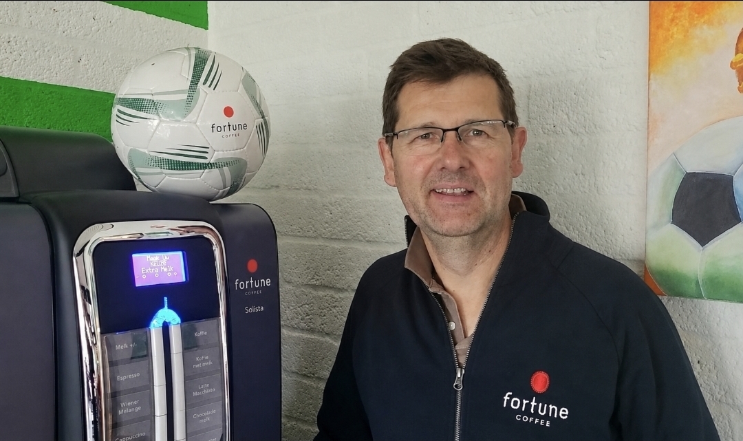Vanaf het nieuwe seizoen verse bonenkoffie in de VVZ kantine via Roland Brouwer