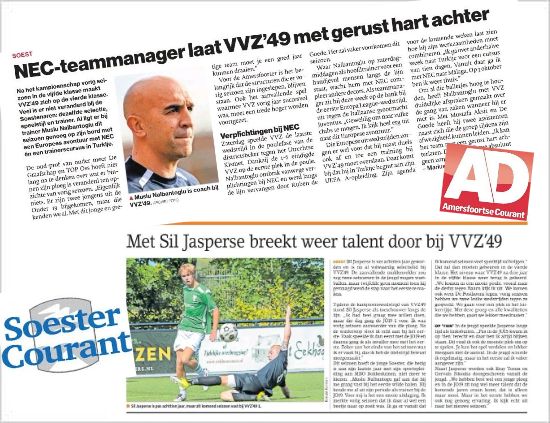 Het seizoen staat op het punt van beginnen. Wat schrijven de kranten ??