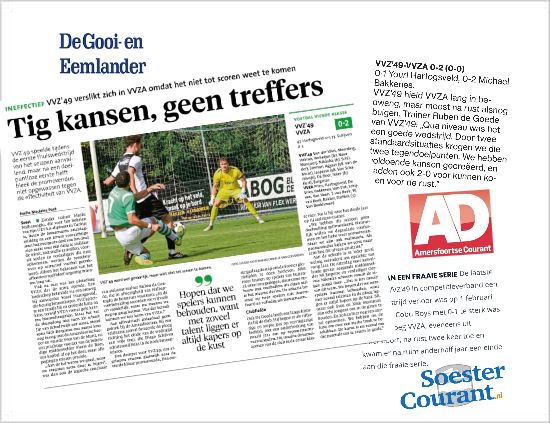 Wat schrijven de kranten......
